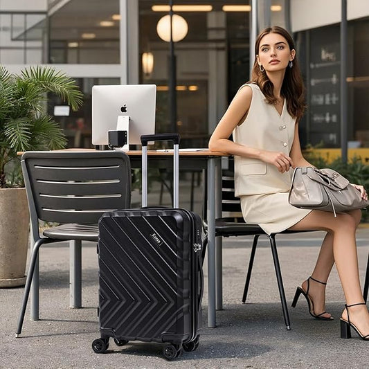 Luggage Sets 3 Piece,Suitcases with Wheels,Carry On Luggage Set 22x14x9 Airline Approved,Hardshell Luggage Sets With TSA Lock,20 Inch Carry On Suitcase