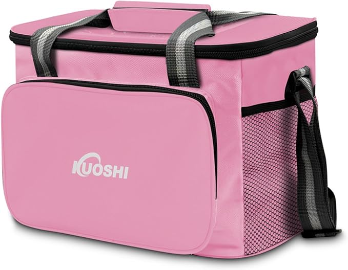 Insulated Lunch Bag for Men & Women-14L Leakproof Cooler Bag with Adjustable Strap, Large Reusable Lunch Box for Office, Beach, Picnic & Travel