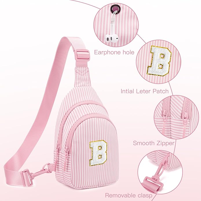 Gifts for 8 9 10 11 12 Year Old Girls Sling Bag Crossbody Bags Fanny Pack for Teen Girls Personalized Gifts for Women