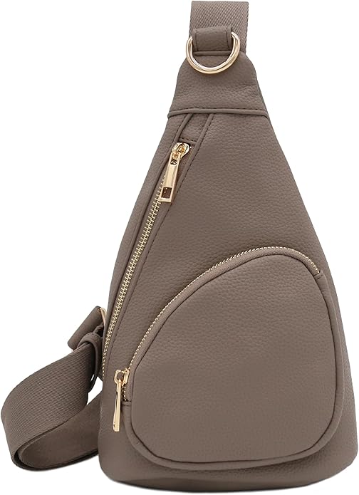 FashionPuzzle Compact Triangle Sling Bag