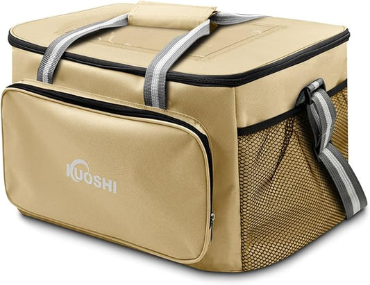 Insulated Lunch Bag for Men & Women-25L Leakproof Cooler Bag with Adjustable Strap, Large Reusable Lunch Box for Office, Beach, Picnic & Travel