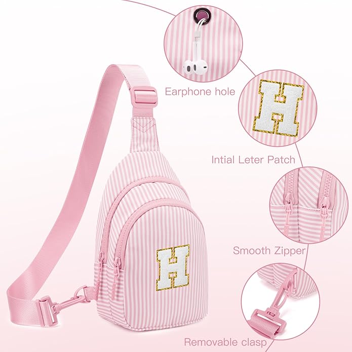 Gifts for 8 9 10 11 12 Year Old Girls Sling Bag Crossbody Bags Fanny Pack for Teen Girls Personalized Gifts for Women