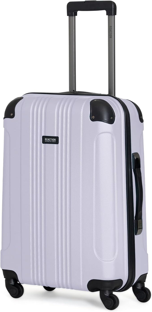 Kenneth Cole REACTION Bounds Lightweight Hardshell 4-Wheel Spinner Luggage, Lavender, 20-Inch Carry On