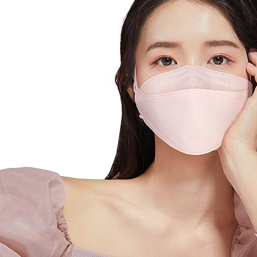 AIRAID-KF94 [Individually Wrapped] - Made in Korea, 3D Multicolor Packs, Face Protective Mask, Adult and Older Teens (Pink-20P)