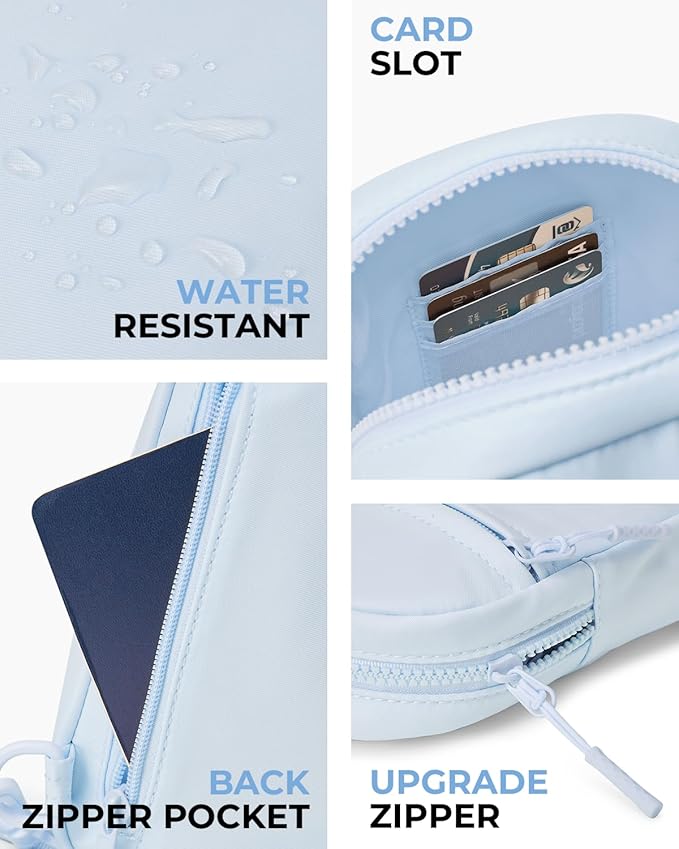 CHOLISS Small Sling Bag for Women and Men, Crossbody Bags Trendy Fanny Packs Chest Bag with Extended Strap