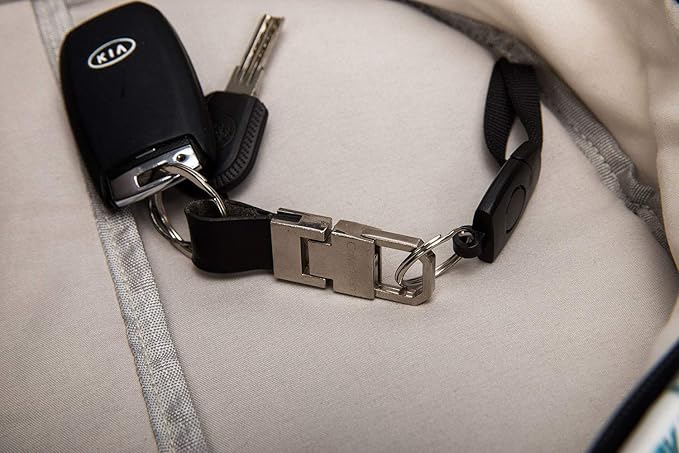 Kinmac Waterproof Laptop Travel Outdoor Backpack with USB Charging Port for 13 inch 14 inch and 15.6 inch Laptop (Banana Leaf)