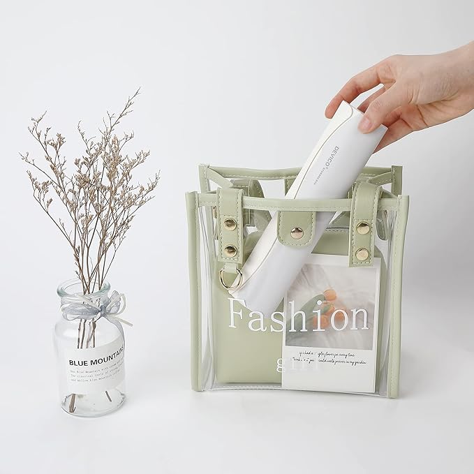 DEVICO Portable Travel Utensils with Case, Reusable Camping Silverware for Lunch, 18/8 Stainless Steel Cutlery Set (Gray)