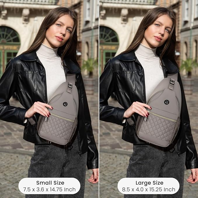 Small Crossbody Purses Bags for Women Men Travel, Chest Sling Bag Women Casual Cross Body Bag for Woman Sling Backpack