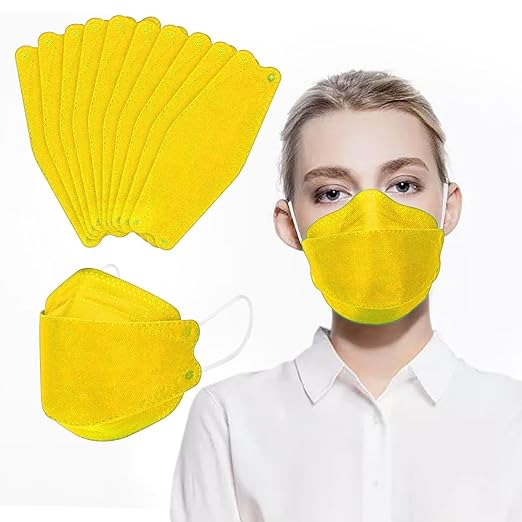 Borje KN95 Face Masks 50 Pack,Breathable Comfortable and Disposable KN95 Mask,Masks for Adults