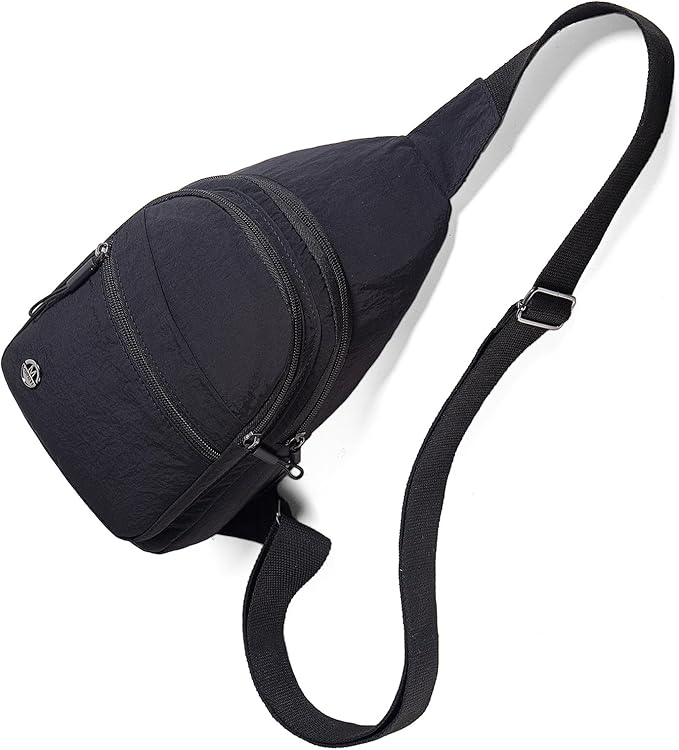 EVANCARY Small Sling Bag for Women Men, Sling Backpack Chest Daypack Crossbody Bag for Travel Outdoor Hiking