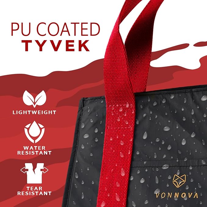 VonNova Women’s Insulated Lunch Bag – Cute Large 7L Lunch Tote for Office – Durable Small Lunch Box for Women with Premium Cooler Insulation – Stylish Lunchbox for Adults, Nurses & Teachers