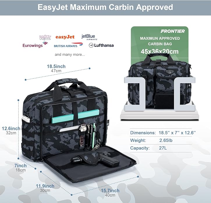 Stypos Tactical Messenger Bag Briefcase for Man Military Laptop Bag 14 Inch/15.6 Inch /17.3 Inch Messenger Shoulder Work Bag