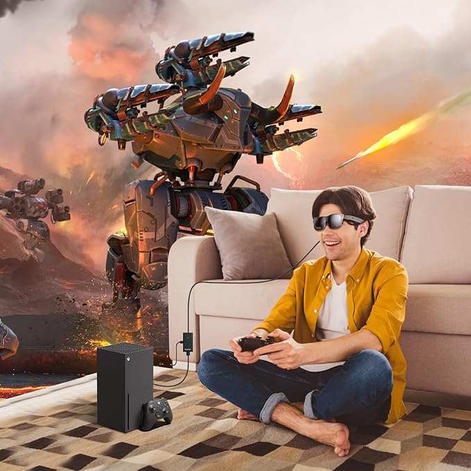 PeakDo HDMI to USB C Adapter 4K@60Hz,HDMI to Type C Adapter for XREAL One/Air 2 Pro/Air 2,Viture Pro/One,RayNeo Air 2s,Rokid AR Glasses,Portable Monitor from PS5/4,Xbox,Switch,Laptop,PC,Dark Green