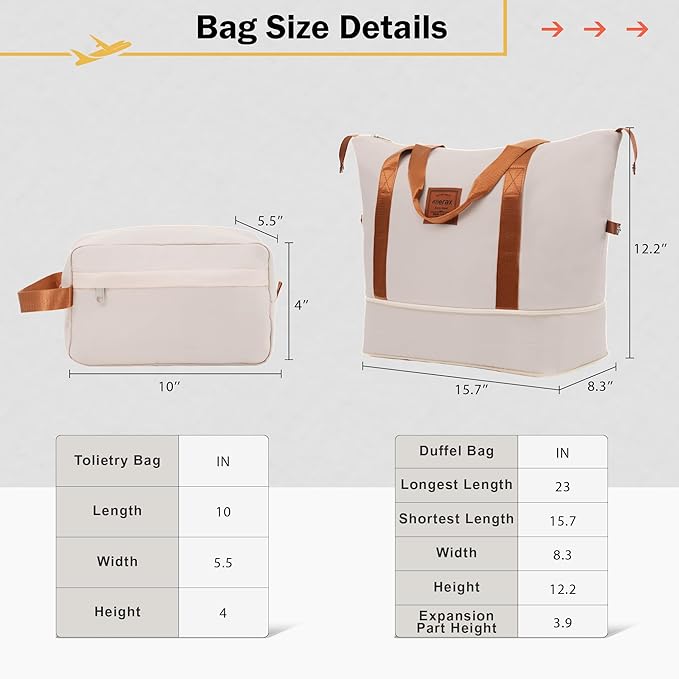 Merax Luggage Set 2 Piece Suitcase Sets with Spinner Wheel,Lightweight Hardside Expandable Travel Laggage with TSA Lock,Suitcase with Travel Bag(20"/28",Khaki & Brown)