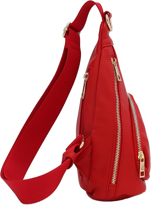 FashionPuzzle Compact Triangle Sling Bag