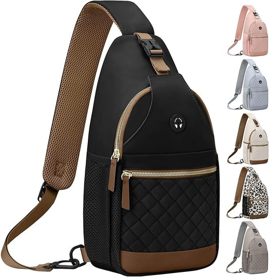 Small Crossbody Purses Bags for Women Men Travel, Chest Sling Bag Women Casual Cross Body Bag for Woman Sling Backpack