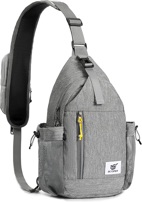 SKYSPER Sling Bag Anti-Theft Crossbody Bag RFID Travel Cross Body Shoulder Sling Backpack