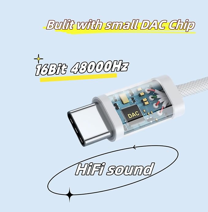 10Pack USB C to Headphone Jack Adapter,USB c to 1/8 inch Audio Adapter Compatible with iPhone 16 15 Samsung Galaxy S25,S24,S23 Ultra, Note 20, iPad Pro, MacBook, Pixel XL and More