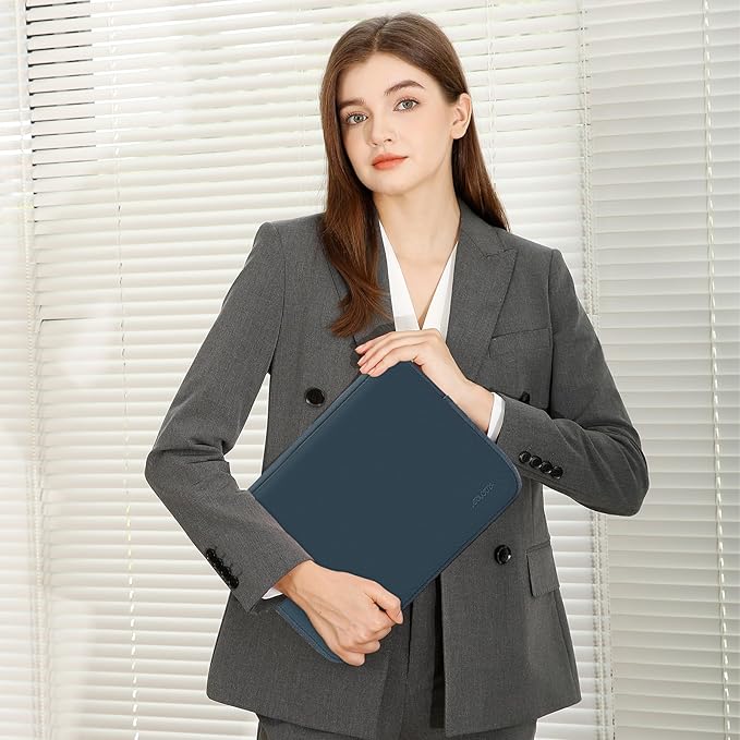 MOSISO Laptop Case 16 inch, 15-15.6 inch Laptop Sleeve Bag Compatible with MacBook Pro 16 inch, HP, Acer, Dell, Lenovo, ASUS Notebook, Neoprene Computer Sleeve Bag with Small Case, Haze Blue