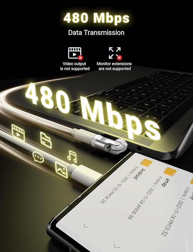 A.S 240W USB C Magnetic Adapter (3Pack), Gen3 USB C 90 Degree Adapter/C Right Angle Adapter/180 Degree USBC Adapters/USBC to USBC Adapters for Phone 16/15, Ma-Book Pro/Pad Series, Samsung (White)