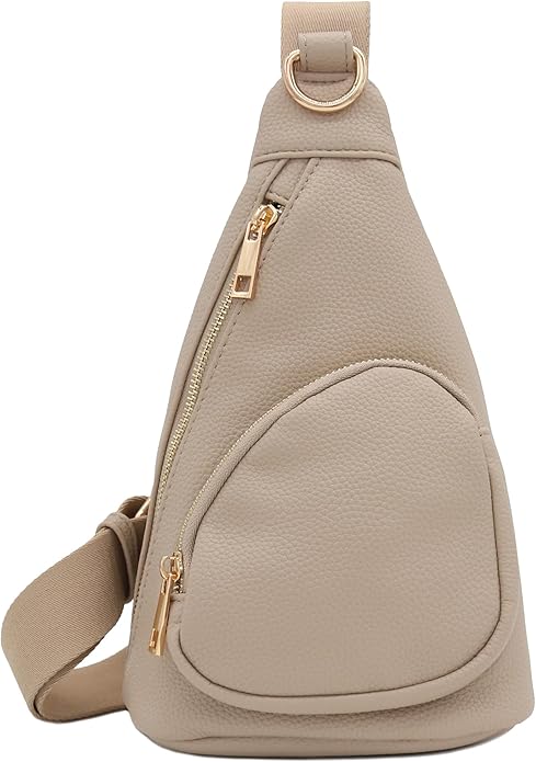 FashionPuzzle Compact Triangle Sling Bag