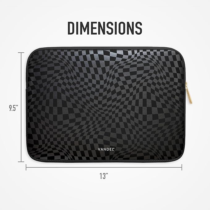 Vandel Slim Laptop Sleeve 13-13.3 inch Laptop Case for Macbook Air 13/Pro 13 Inch- Protective Macbook Case Sleeve, Tablet Carrying Bag Pouch for Lap Top Notebook, Chromebook, Dell, Asus Computer Cover