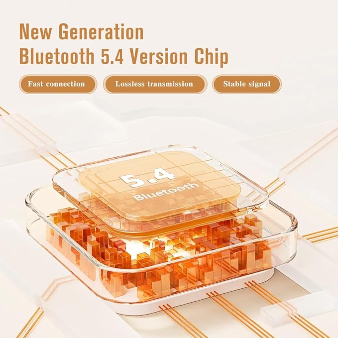 Bluetooth Active Noise Cancelling Headphones, Wireless Over The Ear Headphones with Microphone for Travel, Home, Office, 150H Playtime, Bluetooth 5.4, Hands-Free Calls