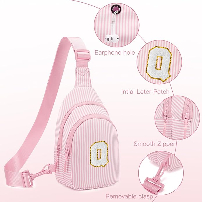 Gifts for 8 9 10 11 12 Year Old Girls Sling Bag Crossbody Bags Fanny Pack for Teen Girls Personalized Gifts for Women