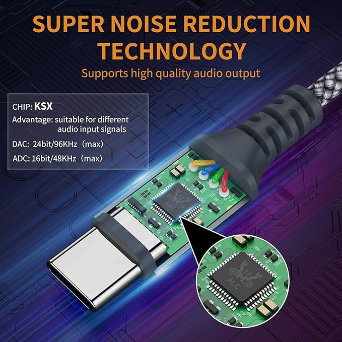 2-Pack USB Type C to 3.5mm Female Adapter,USB C to Aux Audio Dongle Cable Cord Headphone Jack Compatible with iPhone 17/16 Pro Max/15 Pro,Samsung Galaxy S25 S24 S23 S22 Ultra,iPad Pro MacBook