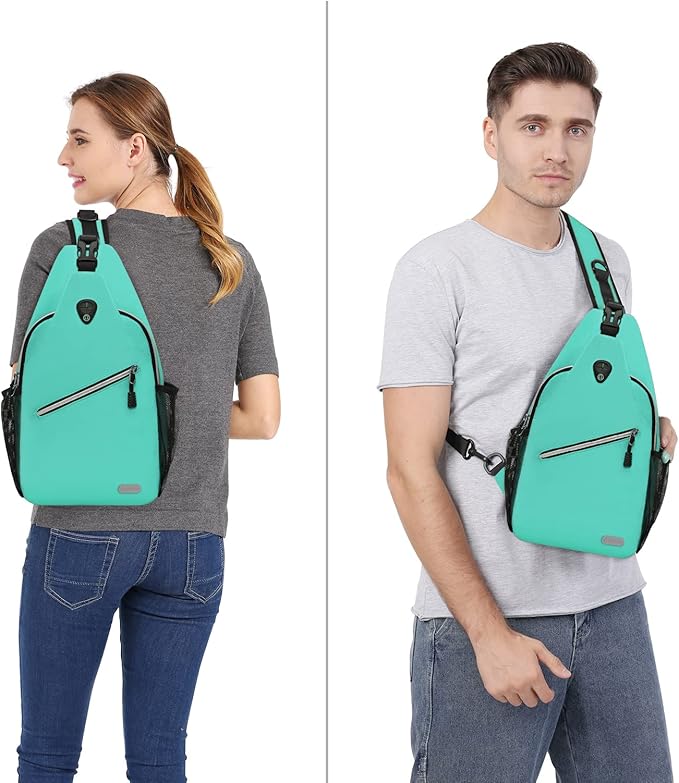 MOSISO Sling Backpack, Multipurpose Crossbody Shoulder Bag Travel Hiking Daypack