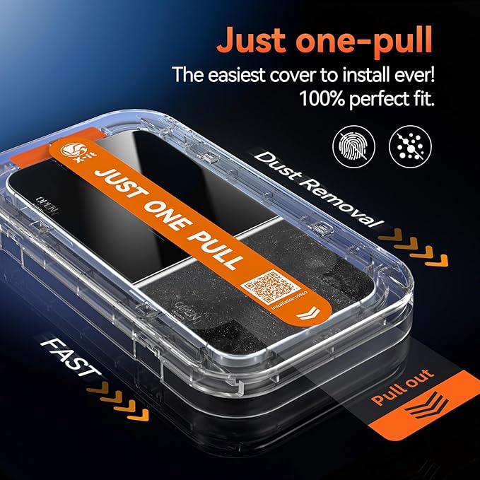 4 Pack Screen Protector Tempered Glass for iPhone 17 Pro Max with Auto-Alignment Kit, Scratch, Shatter & Drop Resistance, 9H+ Military Grade Shatterproof Full Edge Coverage, HD Clear, Case Friendly