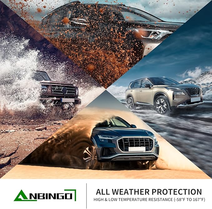 ANBINGO®Fit for Ford Escape Hybrid Floor Mats 2020-2025,for Ford Escape Hybrid Car Mat All Weather Mats for Escape Hybrid TPE Car Matt Rugs for Escape Hybrid Rubber Trunk Carpet