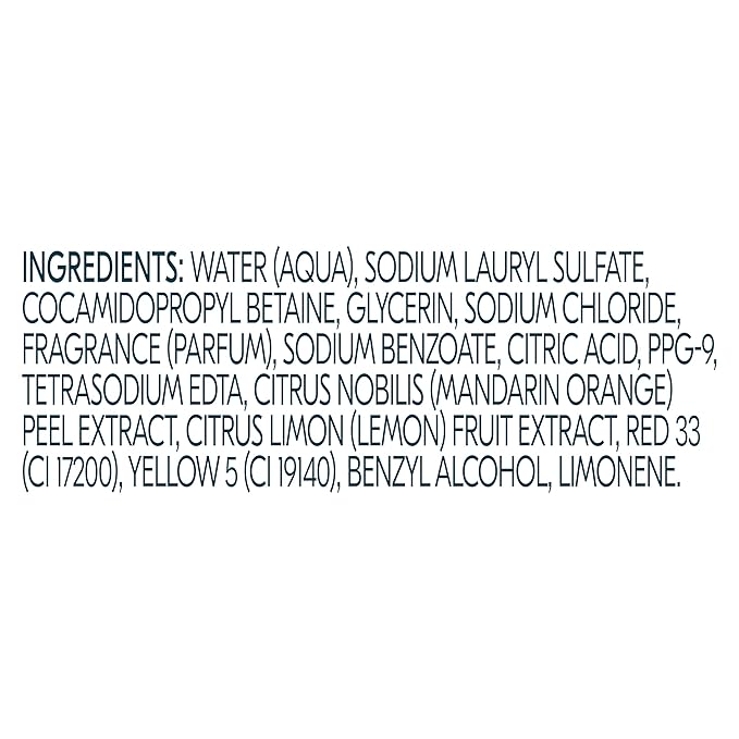 Degree All Day Fresh Body Wash Fresh Citrus Deep Cleansing 20 oz