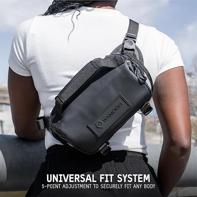 WANDRD ROGUE V1 3L Sling: Compact Camera Sling and Crossbody Bag with Fast Access, 3-Way Carry– Lightweight Everyday Bag Great for Travel, Photography, and Daily Use (Dallol Yellow)