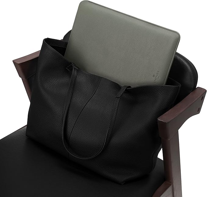 Comfyable Laptop Sleeve 13 Inch Precisely Compatible with MacBook Pro M2 2022 M1 2020-2016 & Mac Air M3 2024 M2 2022 M1 2020, Not Fit Old Versioned MBA/MBP, Faux Leather Cover Case, Khaki Green