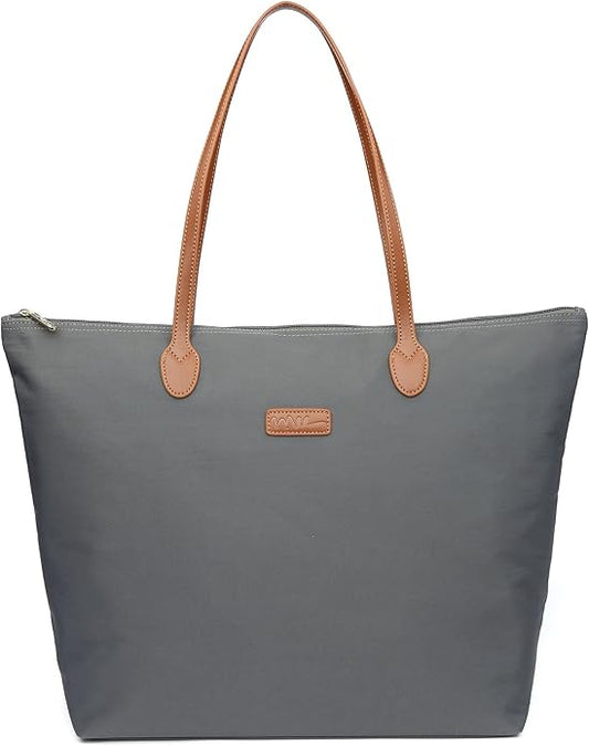 Water Resistant Light Weight Nylon Tote Bag Handbag
