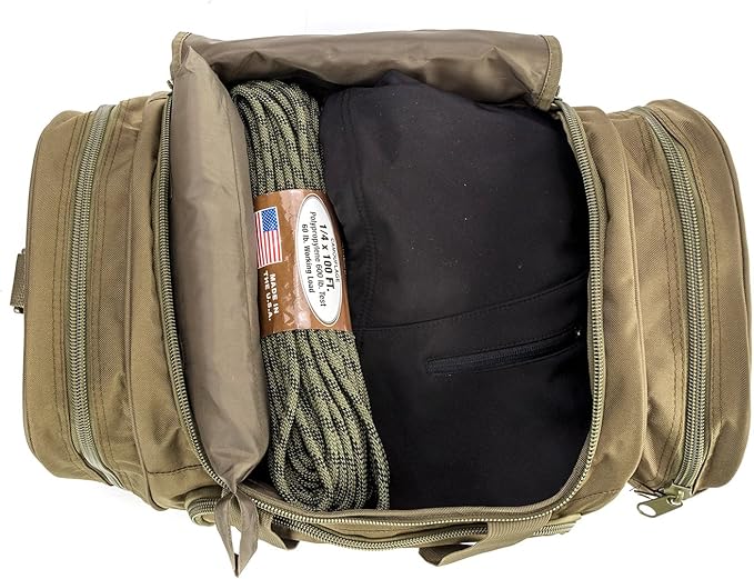 Gym Duffel Bag for Men Sports Duffel Bag with Shoe Compartment (GREEN-Model A)