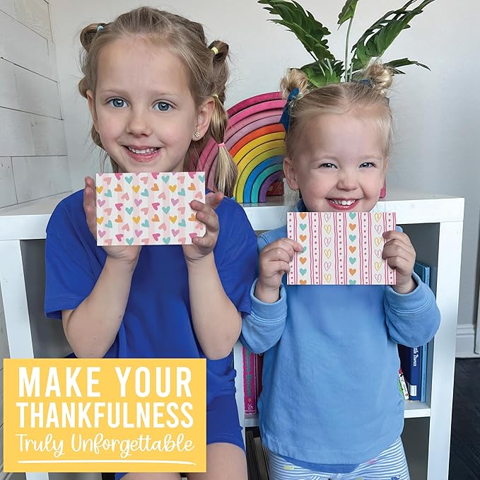 Hadley Designs Blank Cards and Envelopes 4x6-24 Blank Note Cards with Envelopes, Notecards Stationery Sets, Notecards Bulk, Stationary Sets, Note Paper Stationery, Hearts Pretty Stationary