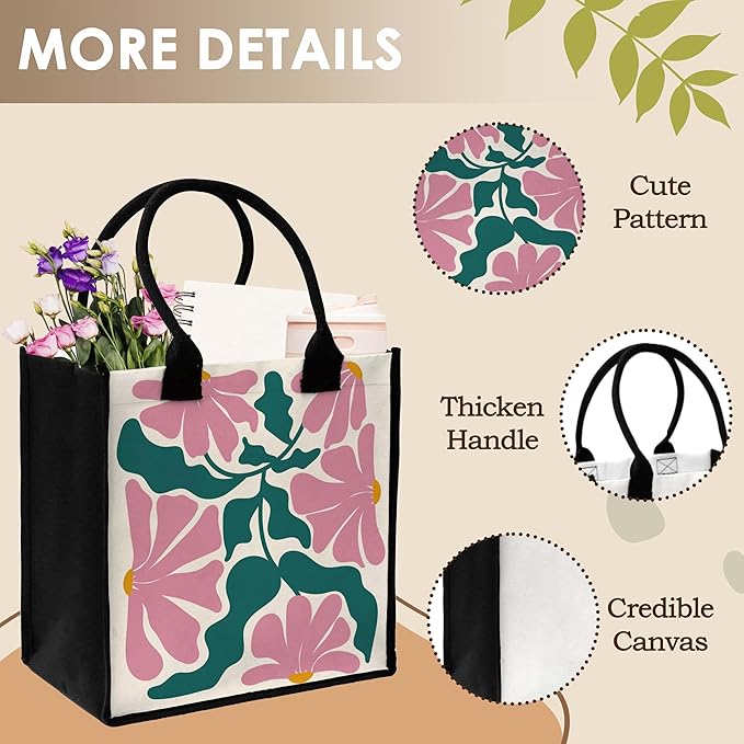 ONDTOM Travel Gifts Bag, Scotland Lover Gifts, Simple Modern Beach Bag, Birthday Christmas Retirement Gifts for Women