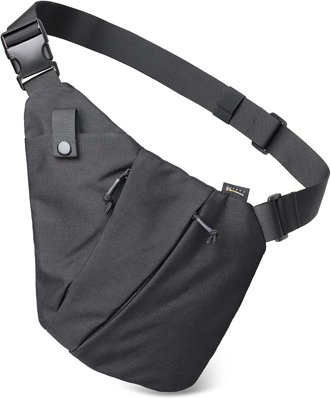 WYNEX Tactical Crossbody Sling Bag,Concealed Carry Bag for Men Women,Anti Theft Crossbody Bags, CCW Bags EDC Carry