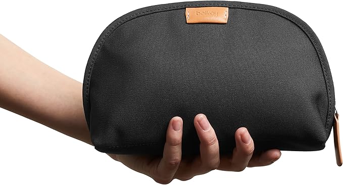 Bellroy Classic Pouch, Everyday kit, Leather and Woven Fabric (pens, Cables, Cosmetics, Personal Items)
