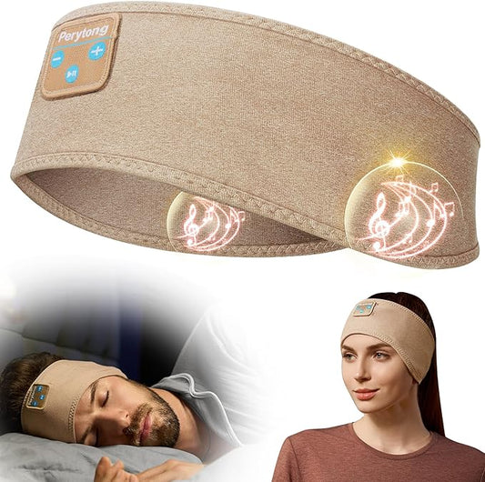 Bluetooth Headphones Headband, Sleep Headphones Bluetooth Headband for Side Sleepers, Reduce Snoring Disturbance for Sleeping, Wireless Headphones for Workout Running Cool Gadgets Unique Gifts