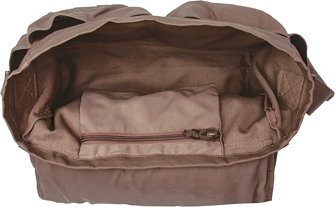 Sweetbriar Classic Vintage Messenger Bag - Original Heavyweight Cotton Canvas Shoulder Bag with Upgraded Features