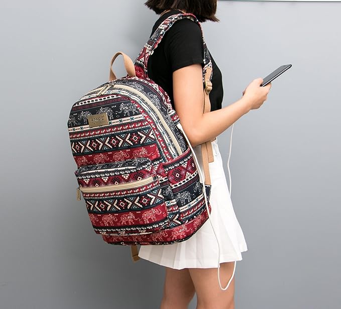 Kinmac Laptop Backpack with Massage Cushion For 15.6 inch Laptop(Elephant)