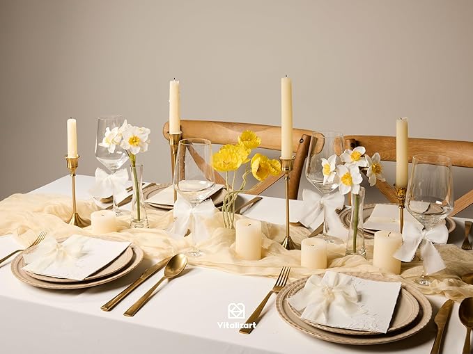 Vitalizart White Handmade Chiffon Silk Ribbon Fringe 1.5" x 21 Yd Frayed Edges Ribbons for Wedding Invitations Bridal Bouquets Gifts Wrapping Crafts Holiday Party Decorations