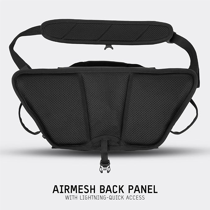 WANDRD ROGUE V1 6L Sling: Compact Camera Sling and Crossbody Bag with Fast Access, 3-Way Carry– Lightweight Everyday Bag Great for Travel, Photography, and Daily Use (Dallol Yellow)