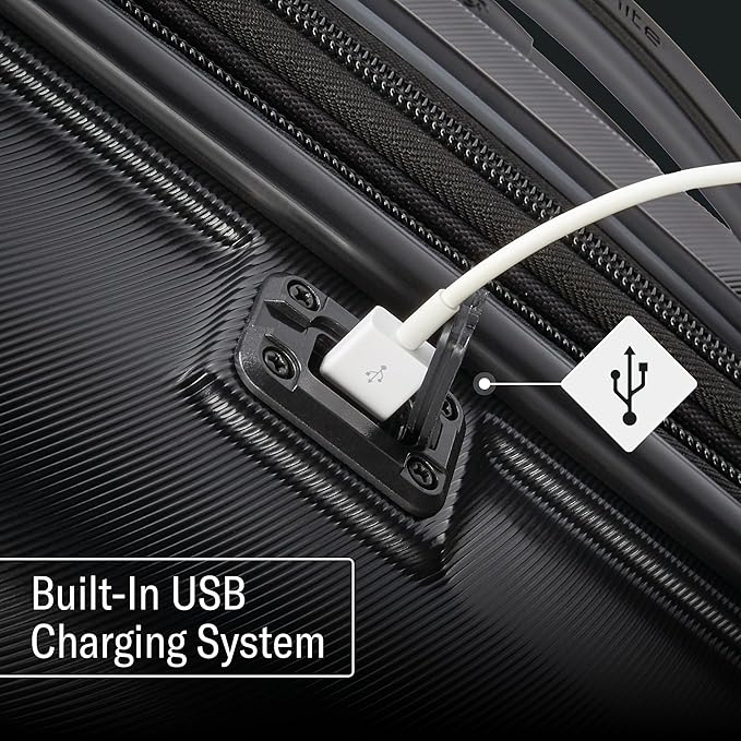 Samsonite Omni 2 Hardside Expandable Luggage with Spinner Wheels, 3-Piece Set (19/24/28), Nova Teal