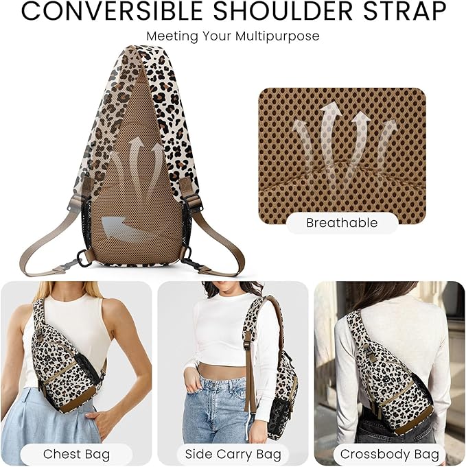 Small Crossbody Purses Bags for Women Men Travel, Chest Sling Bag Women Casual Cross Body Bag for Woman Sling Backpack