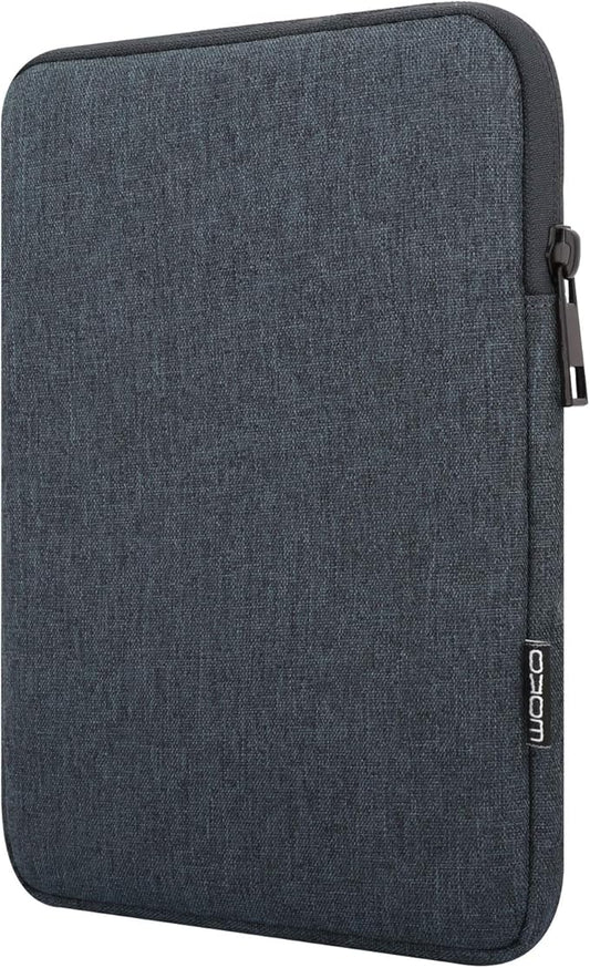 MoKo 7-8 Inch Tablet Sleeve Bag, Polyester Pouch Cover Case Fits iPad Mini (A17 Pro) 8.3" 2024, iPad Mini 6/5/4/3/2/1, Samsung Galaxy Tab S2 8.0, Tab A 8.0, ZenPad Z8s 7.9,Space Gray