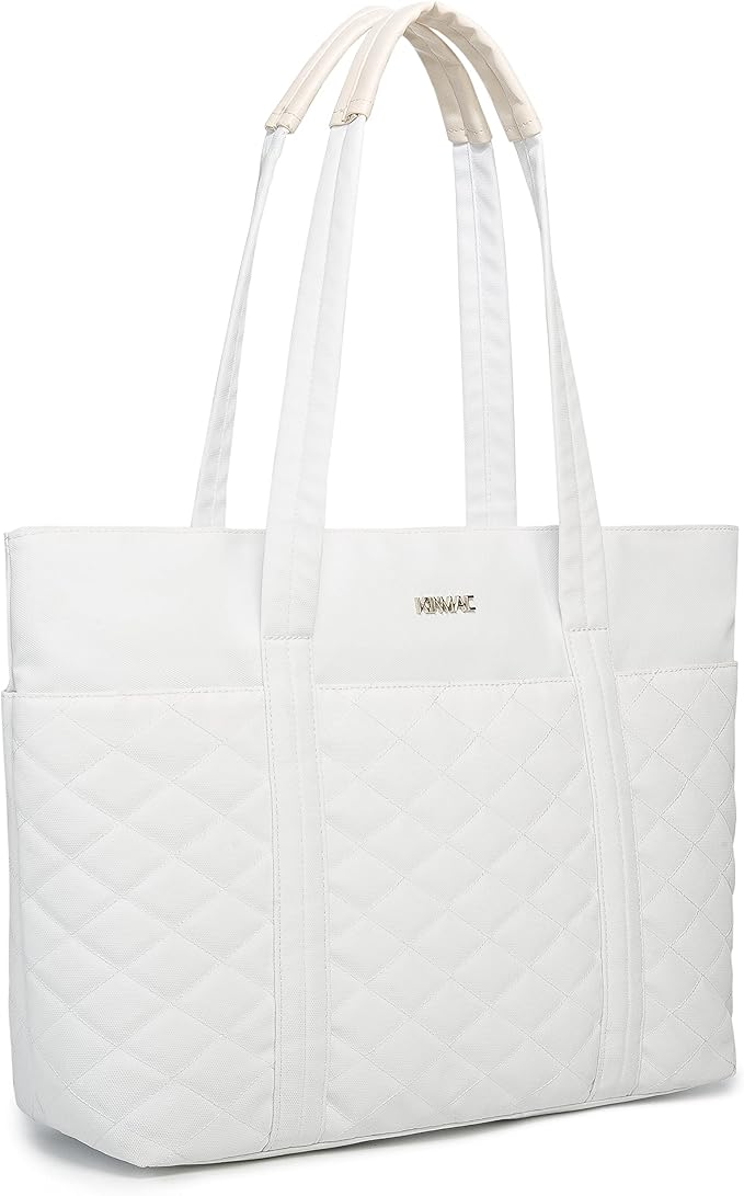 Kinmac Women's Laptop Tote Bag Top Handle Handbag Work Bag for Laptop Computer Up to 15.6 inch